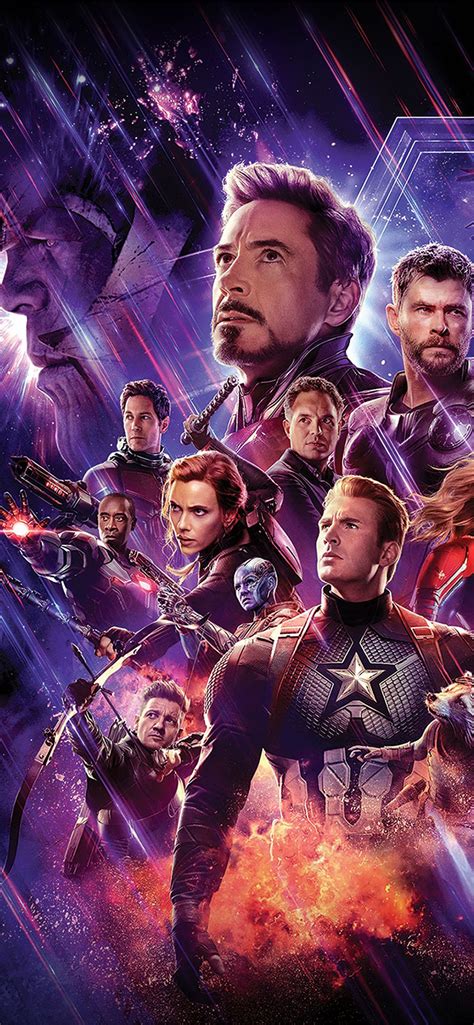 avengers end game 4k banner iPhone X Wallpapers Free Download