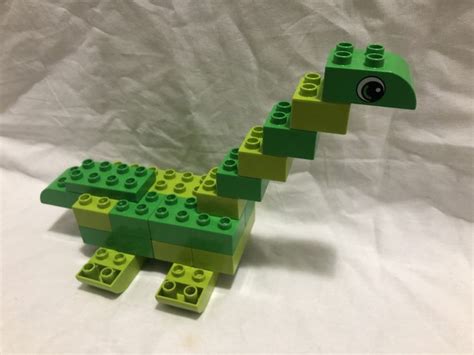 Plesiosaurus built using Lego Duplo bricks. | Lego activities, Lego ...