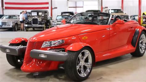 1999 Plymouth Prowler Red - YouTube