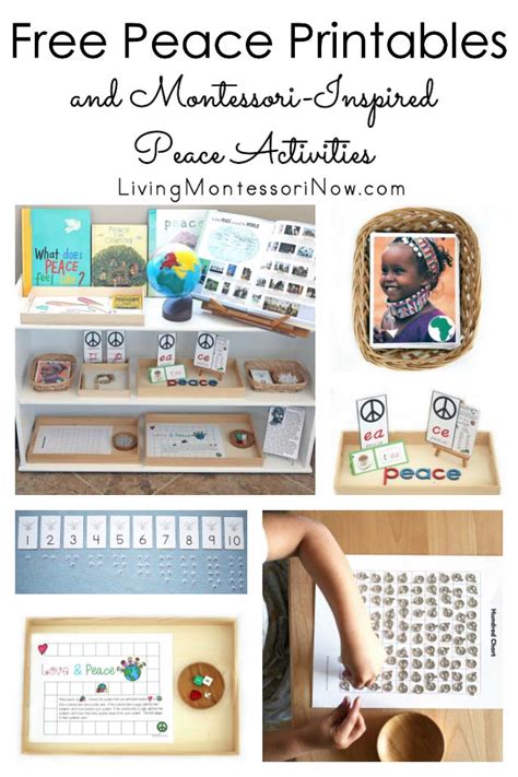 Free Peace Printables and Montessori-Inspired Peace Activities - Living ...