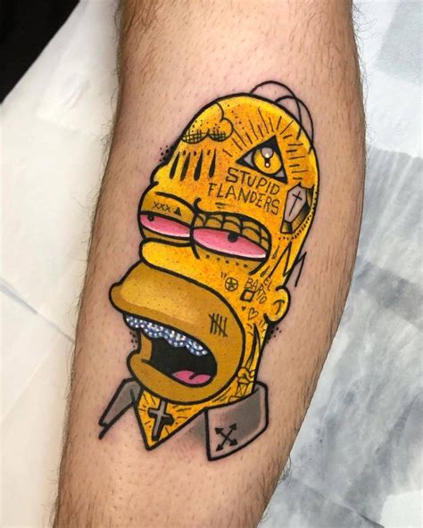 The Simpsons by Josep Canti | iNKPPL | Simpsons tattoo, Best tattoo ...