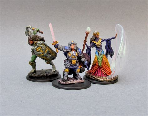 4th Group of random speed-painted DnD minis : r/minipainting