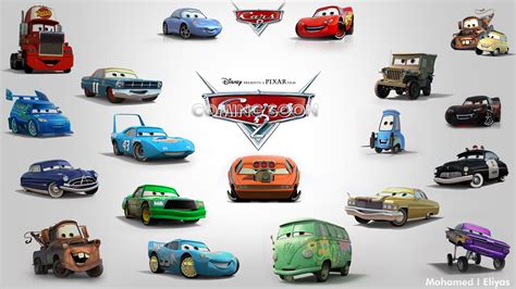 Pixar Cars 2 characters by eliyasster on DeviantArt