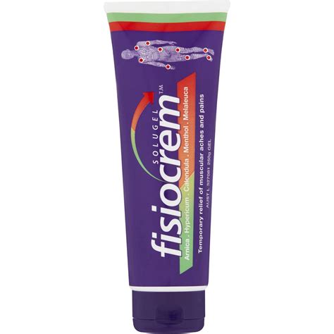 Fisiocrem Solugel 250g - Ingredients need to be verified is not halal ...