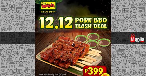 Mang Inasal – 12.12 Pork BBQ Flash Deal | Manila On Sale