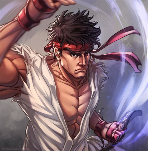 Ryu [Print available] by RamzyKamen on DeviantArt