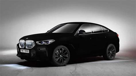 BMW X6 Vantablack Arrives In World's Darkest Black Color