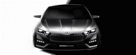 ŠKODA OCTAVIA RS iV - Design-Skizze - Škoda Storyboard