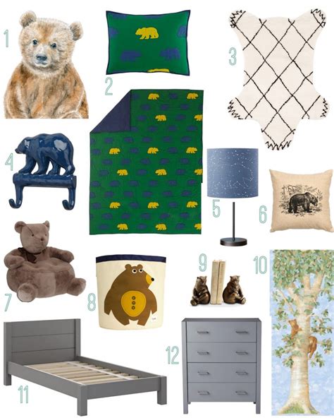 Baby Bear Boys Room - Rustic Baby Chic