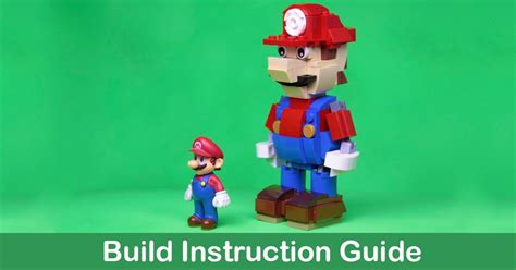 Build your own LEGO Mario [Instructions] | The Brothers Brick | The ...