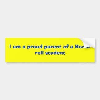 Honor Roll Stickers | Zazzle