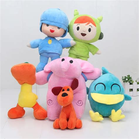 Aliexpress.com : Buy 12 26cm Pocoyo Elly Pato Loula Nina Sleepy bird ...