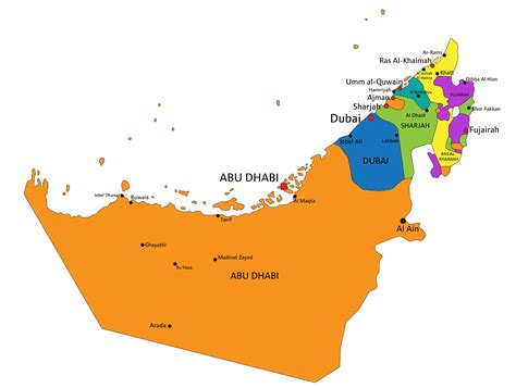 Uae United Arab Emirates Map | SexiezPix Web Porn