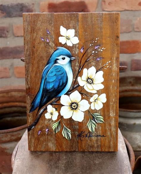 DIY Creative Wood Painting, Enjoying The Beauty Of Nature - Lily ...