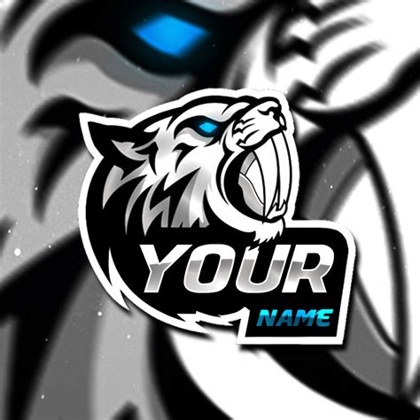 Tiger Gaming Clan Mascot Avatar | Free PSD - Zonic Design Download