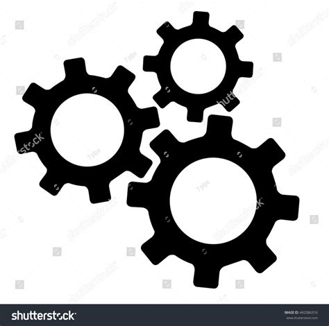 Gear Engineering Symbol Vector: เวกเตอร์สต็อก (ปลอดค่าลิขสิทธิ์ ...