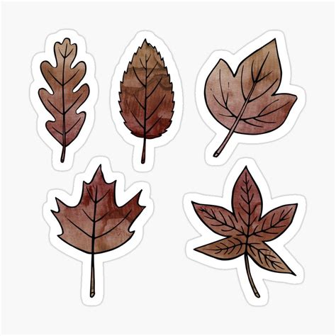 Paling Baru Aesthetic Sticker Set Brown - Aneka Stiker Keren