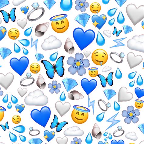 Blue Emoji Wallpapers - Wallpaper Cave