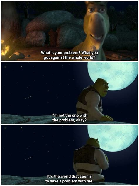 Shrek (2001) | Shrek, Movie quotes, Disney quotes