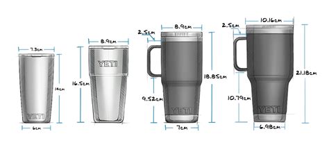 YETI Size Guide - Rambler Cups, Mugs & Bottles – Stones Boatyard