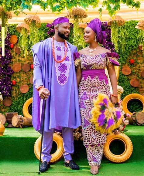 Classic Nigerian Couple Outfits/Igbo Traditional Wedding | Etsy