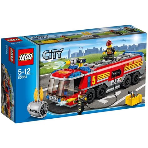 LEGO City Great Vehicles 60061: Airport Fire Truck: Amazon.co.uk: Toys ...