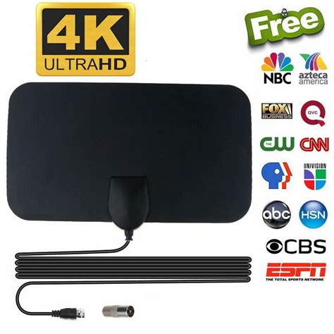 Indoor TV Antenna HDTV Antenna,2019 Newest Indoor Digital TV Antenna 70 ...