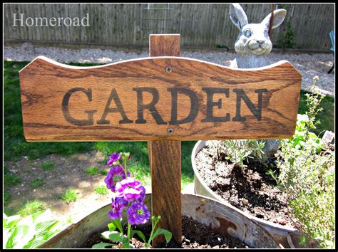 Garden Sign | Homeroad