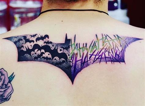 Discover 63+ batman back tattoo super hot - in.cdgdbentre