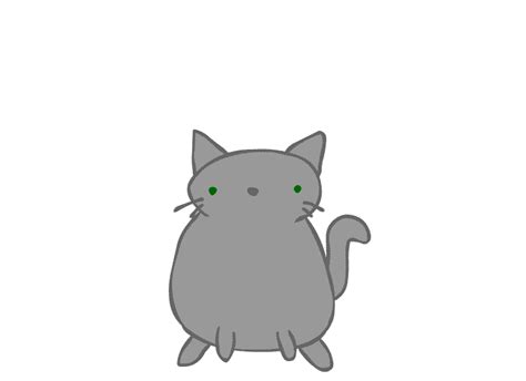 Fat Cat Gif by H3nOwl on DeviantArt