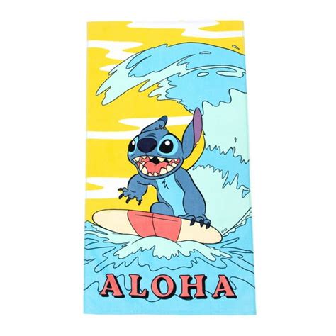 Stitch Kids Beach Towel, 27 x 54, Disney - Walmart.com