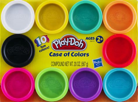 Play-Doh Case of Colors - 10 CT Play-Doh(32245235008): customers ...