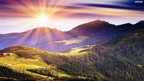 Sunny Mountain Wallpapers - Top Free Sunny Mountain Backgrounds ...