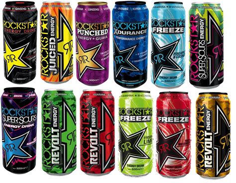 Rockstar Energy Drink Try Different Kinds of 12 x 0,5l cans- Buy Online ...