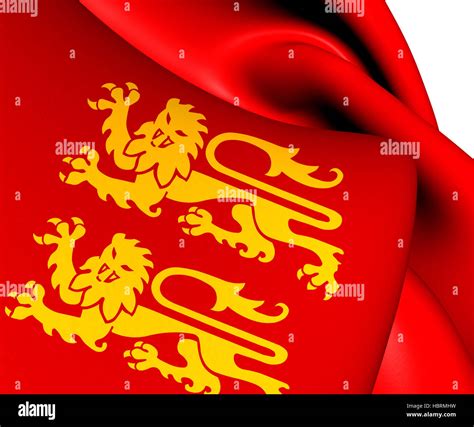 Flag of Normandy. Close Up Stock Photo - Alamy