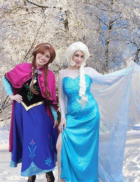 Elsa and Anna Frozen costumes | Etsy | Frozen costume, Anna frozen ...