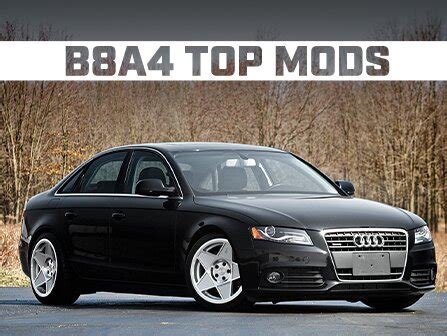 ECS News - Top Mods for your B8 A4 2.0T