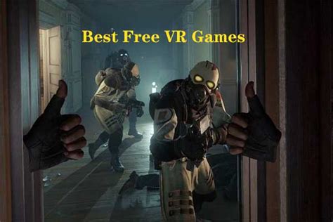 Best Free VR Games on PC/PS/Steam/HTC Vive/Oculus Quest 2 - MiniTool ...