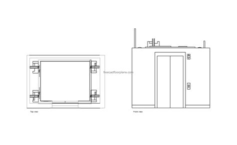 Otis Elevator - Free CAD Drawings