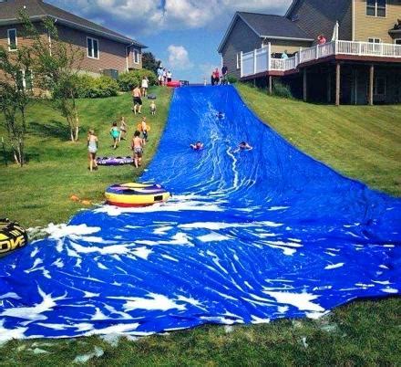 This DIY Kit On Amazon Lets You Build Your Own Giant Backyard Waterslide