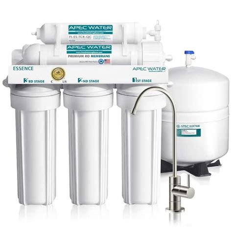 APEC Water Systems Essence Premium Quality 5-Stage Under-Sink Reverse ...