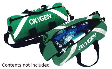 Oxygen Roll Bag by R&B - Green - Medical Warehouse