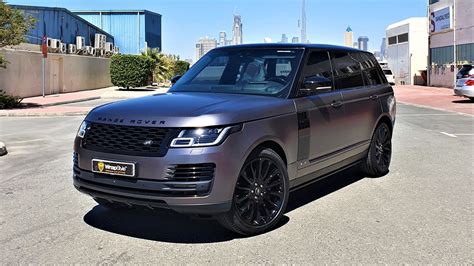 Range Rover Vogue - Grey Satin wrap | WrapStyle