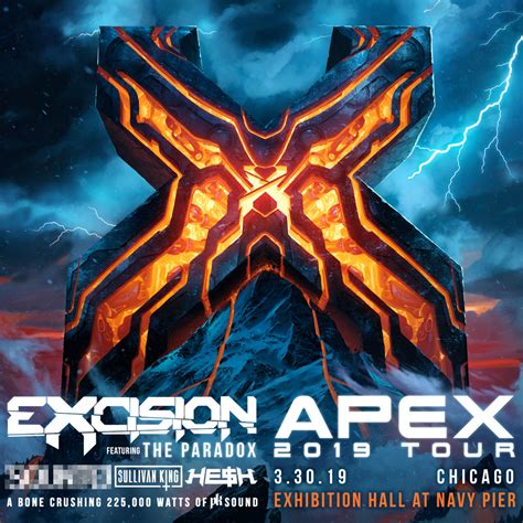 Excision Tickets 03/30/19