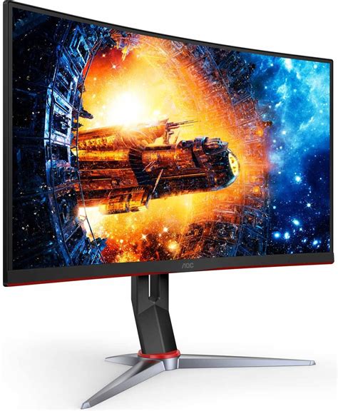 AOC CQ27G2 27" WQHD (2560x1440) 144Hz 1ms VA 1500R Curved FreeSync HDR ...