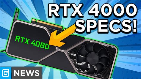 Nvidia’s RTX 4000 Specs LEAK - HUGE Performance Jump! - YouTube