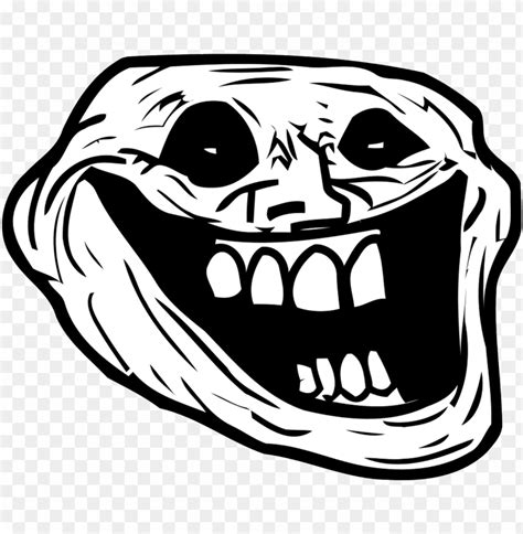 creepy troll face PNG image with transparent background | TOPpng