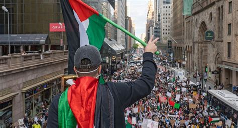 Pro-Palestine Protest Draws Hundreds To Israeli Consulate In Manhattan ...