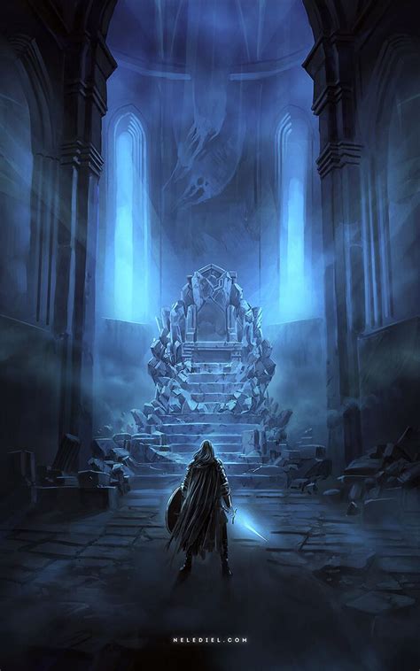 ArtStation - Old Throne, Nele Diel | Fantasy art, Dark fantasy art ...