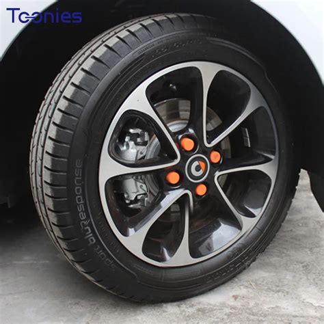 1 Piece Smart Fortwo Forfour Car Accessories Multicolor Car Wheel Rim ...